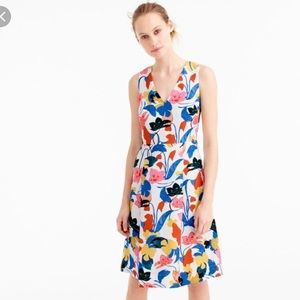NWT J Crew Morning Floral Dress
